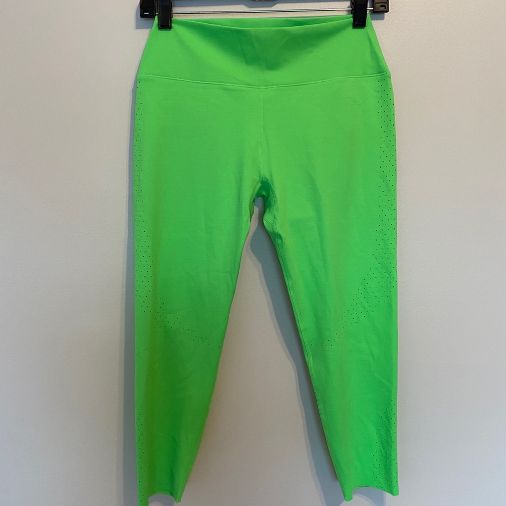 BuffBunny Neon Green Laser Leggings